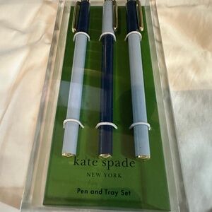 Kate Spade Pen and Tray Set